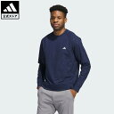 【公式】アディダス adidas 返品可 ゴルフ 【ゴルフ】クルーネック エンボスプリント ラグランスリーブ長袖スウェット パフォーマンス メンズ ウェア・服 ...