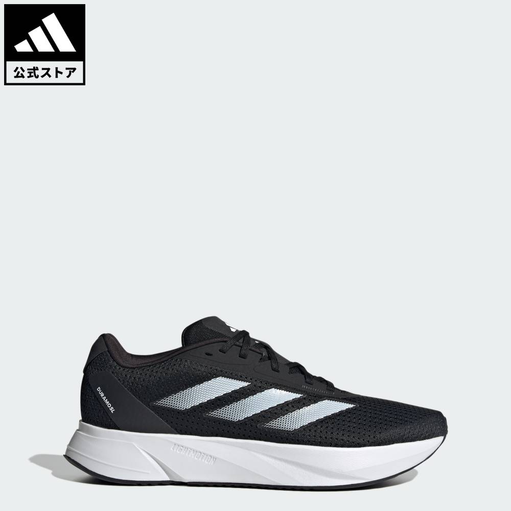 【公式】アディダス adidas 返品可 ランニング デュラモ SL / Duramo SL パフォーマンス メンズ シューズ・靴 スニーカー 黒 ブラック ID9849 ランニングシューズ