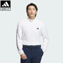 【ポイント10倍 09/15 00:00~23:59】 【公式】アディダス adidas 返品可 ゴルフ 【ゴルフ】ワーディング モックネック 長袖シャツ パフォーマンス メンズ ウェア・服 ポロシャツ 白 ホワイト IM6409 【PT】