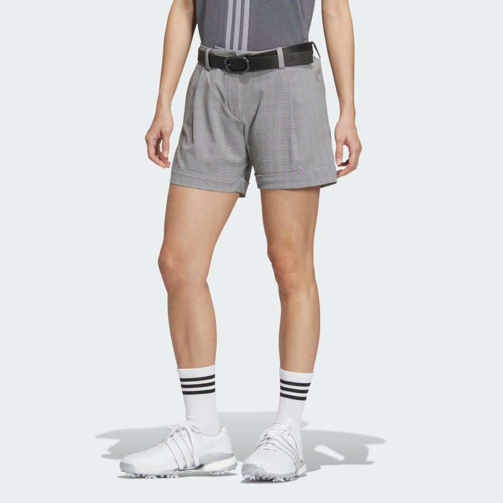 【公式】アディダス adidas 返品可 ゴルフ 【ゴルフ】ULT365 ミニチェックストレッチショーツ パフォーマンス レディース ウェア・服 ショートパンツ・短パン 白 ホワイト IN6587