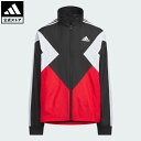 【公式】アディダス adidas 返品可 ライフスタイル マストハブ ルーズフィット WIND. RDY カラーブロック 起毛トリコットウーブン トラックトップ...