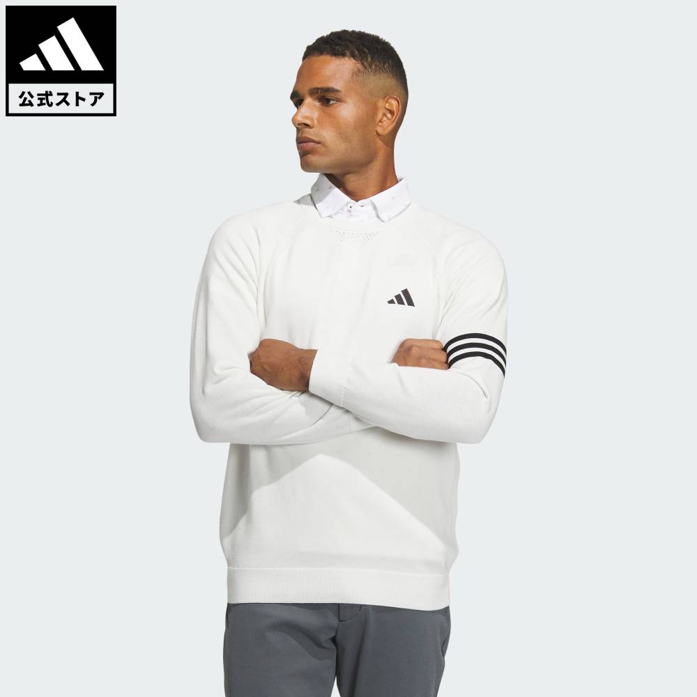 アディダス(adidas) ゴルフウェア 長袖シャツ 3ストライプス