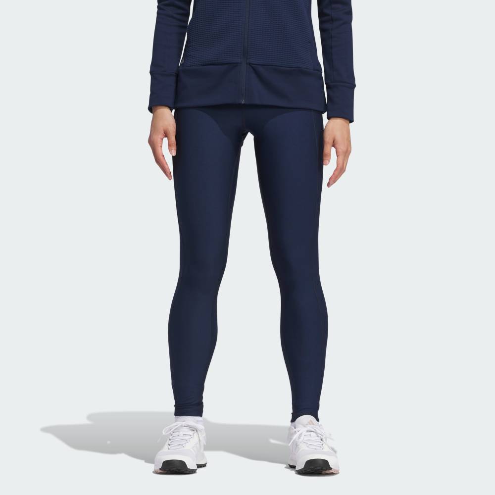【50%OFFクーポン対象 12/29 0:00～1/5 23:59】 【公式】アディダス adidas 返品可 ゴルフ 【ゴルフ】COLD.RDY レギンス パフォーマンス レディース ウェア・服 タイツ・レギンス 青 ブルー IS9740 スポーツウェア レギンス