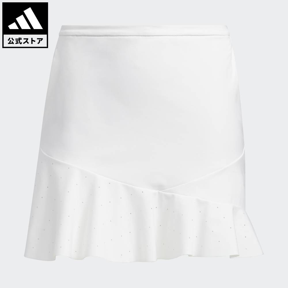 【公式】アディダス adidas 返品可 ゴルフ 【ゴルフ】パンチング ストレッチ スカート パフォーマンス レディース ウェア・服 スカート 白 ホワイト HS9990 Gnot