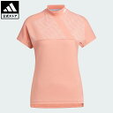 【公式】アディダス adidas 返品可 ゴルフ 【ゴルフ】BOSモチーフ モックネック フレンチスリーブシャツ パフォーマンス レディース ウェア・服 ポロシ...