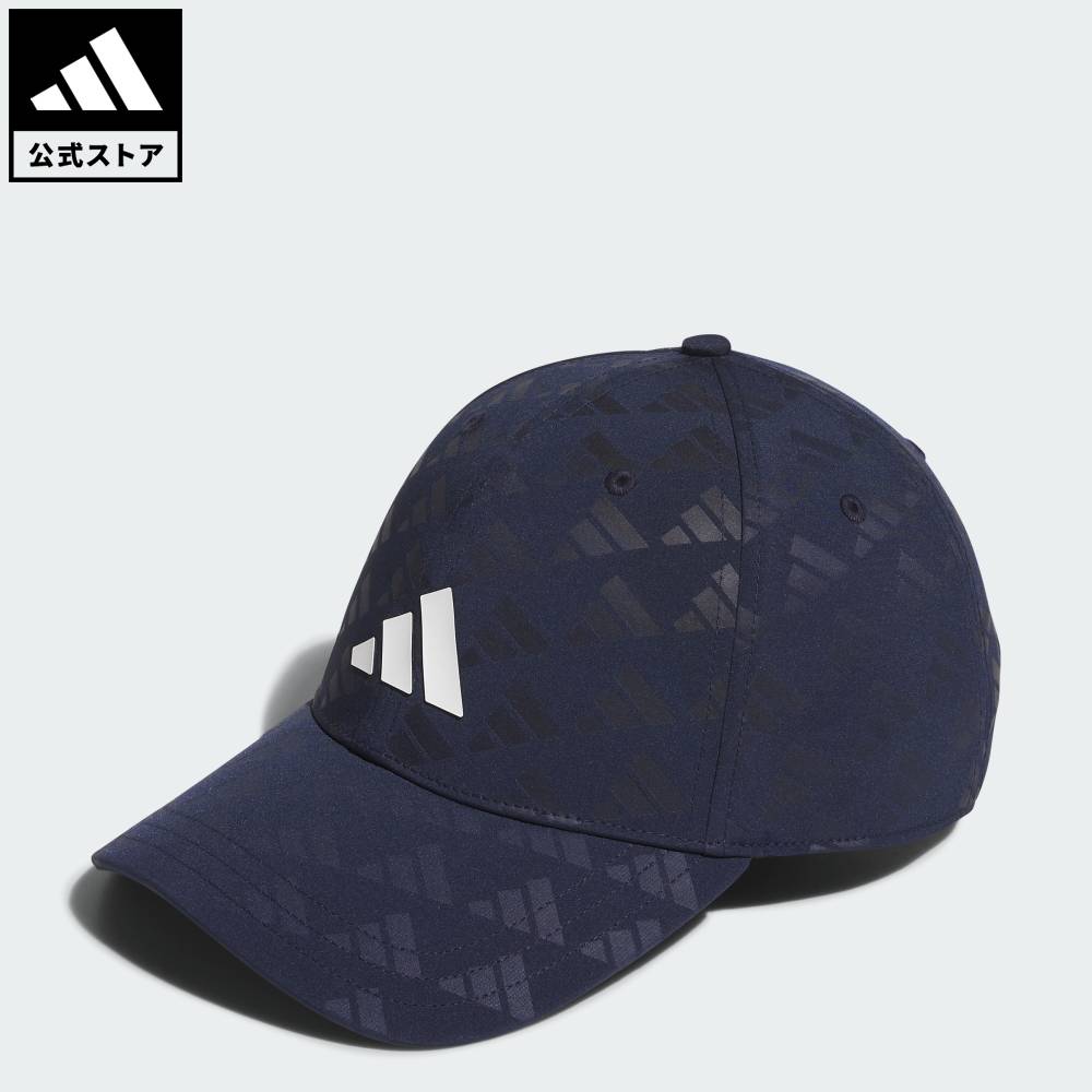【公式】アディダス adidas 返品可 ゴルフ 【ゴルフ】ロゴグラフィック デボスキャップ パフォーマンス ユニセックス アクセサリー 帽子 青 ブルー IN2742