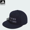 【公式】アディダス adidas 返品可 ゴルフ 【ゴルフ】ツイード フラットビルキャップ パフォーマンス メンズ アクセサリー 帽子 青 ブルー IS6579