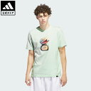 【公式】アディダス adidas 返品可 ゴルフ 【ゴルフ】MALBON クラムベイTシャツ パフォーマンス メンズ ウェア・服 Tシャツ 緑 グリーン IS3274 p0604(4)