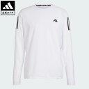 【ポイント20倍 11/01 00:00~23:59】 【公式】アディダス adidas 返品可 ランニング オウン ザ ラン 長袖Tシャツ パフォーマンス メンズ ウェア・服 Tシャツ 白 ホワイト IK7432 ランニングウェア ロンt 【PT】