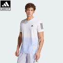 【ポイント20倍 11/01 00:00~23:59】 【公式】アディダス adidas 返品可 ランニング オウン ザ ラン クライマクール カラーブロック半袖Tシャツ パフォーマンス メンズ ウェア・服 Tシャツ 白 ホワイト JC9886 ランニングウェア 半袖 夏 【PT】