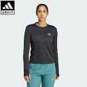 【公式】アディダス adidas 返品可 ランニング アディゼロ 駅伝 ランニング長袖Tシャツ パフォーマンス レディース ウェア・服 Tシャツ 黒 ブラック ...