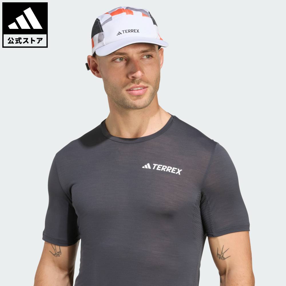 乐天商城 - 【ポイント20倍 5/9 20:00～5/20 23:59】 【公式】アディダス adidas 返品可 トレイルランニング テレックス クライマクール 5パネル グラフィックキャップ アディダス テレックス ユニセックス アクセサリー 帽子 白 ホワイト JJ1478 【PT】