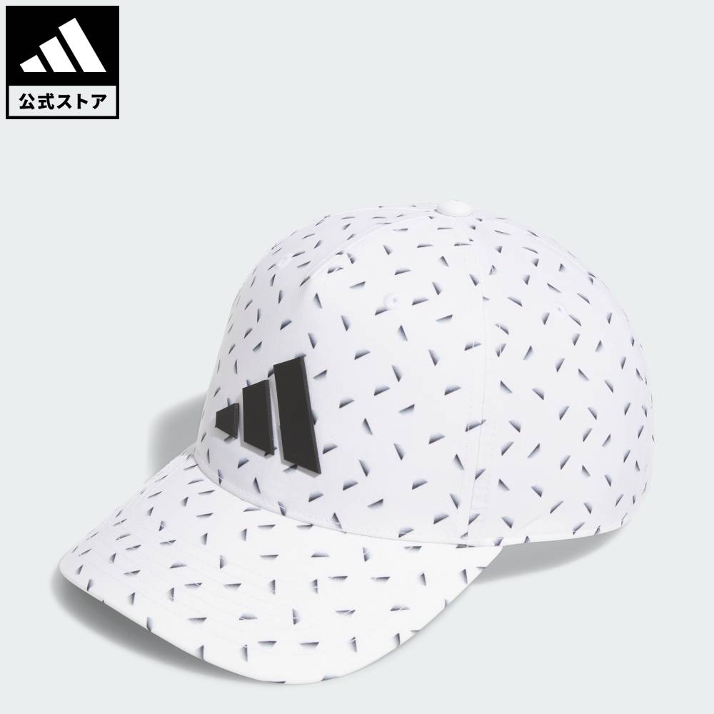 ADIDAS - 【公式】アディダス adidas 返品可 ゴルフ 【ゴルフ】総柄 スナップバック クーリングキャップ パフォーマンス メンズ アクセサリー 帽子 白 ホワイト JD7092