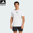 【公式】アディダス adidas 返品可 ジム・トレーニング Airchill 半袖Tシャツ パフォーマンス メンズ ウェア・服 Tシャツ 白 ホワイト JE5...