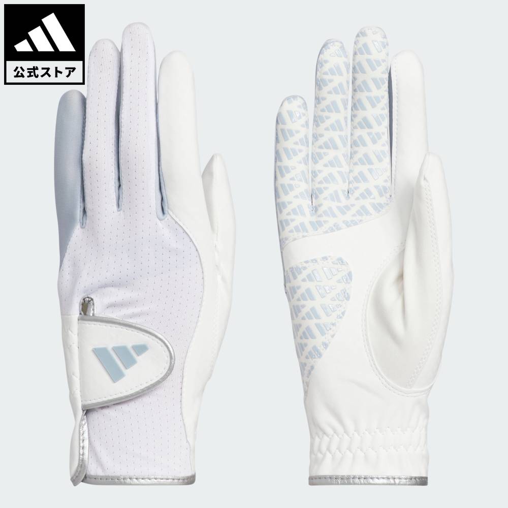 【公式】アディダス adidas 返品可 ゴルフ クールグローブ 25 パフォーマンス レディース アクセサリー 手袋/グローブ 白 ホワイト JE7161