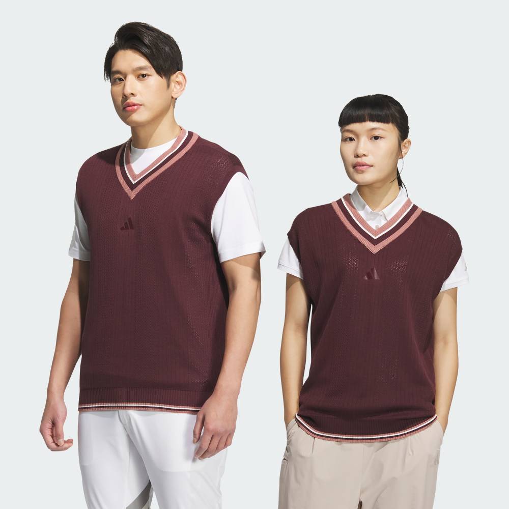 【公式】アディダス adidas 返品可 ゴルフ 【ゴルフ】ビヨンド ザ コース ルーズフィット ニットベスト パフォーマンス ユニセックス ウェア・服 ベスト JE8860