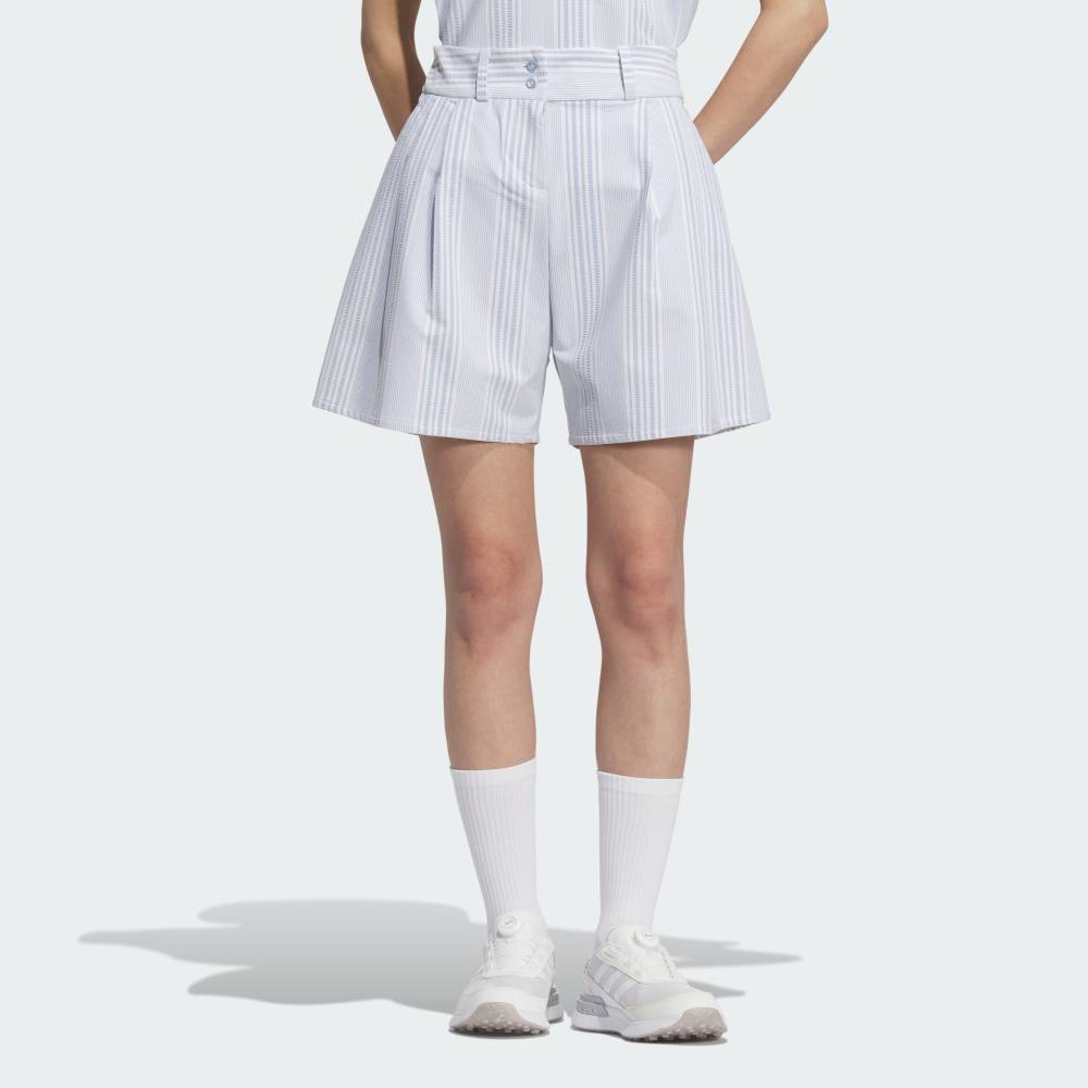 【公式】アディダス adidas 返品可 ゴルフ 【ゴルフ】シアサッカーショーツ パフォーマンス レディース ウェア・服 ショートパンツ・短パン 青 ブルー JF4576