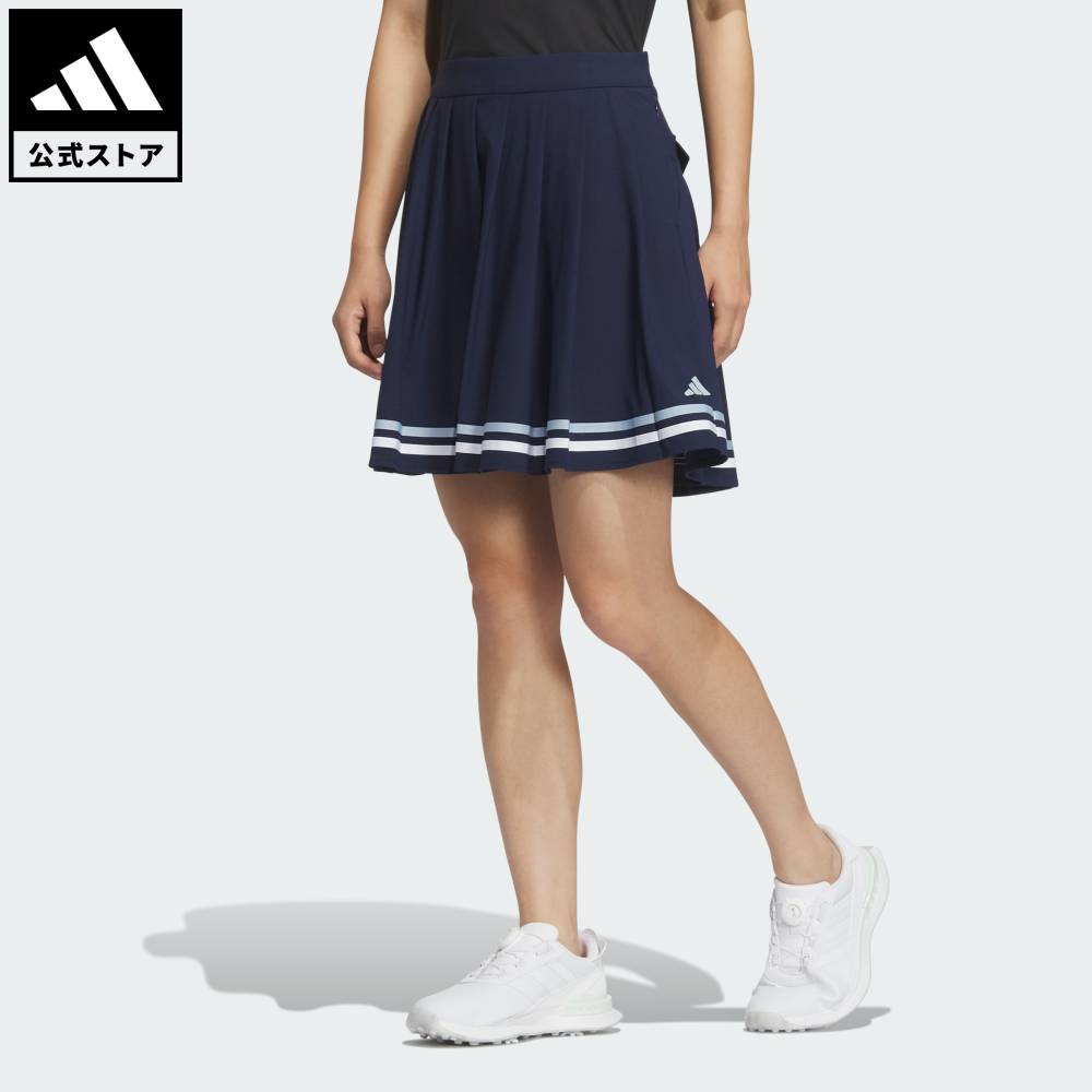【20％OFFクーポン対象 06/04 20:00～06/11 01:59】 【公式】アディダス adidas 返品可 ゴルフ 【ゴルフ】AEROREADY プリーツスカート パフォーマンス レディース ウェア・服 スカート 青 ブルー JF4617 【PT】