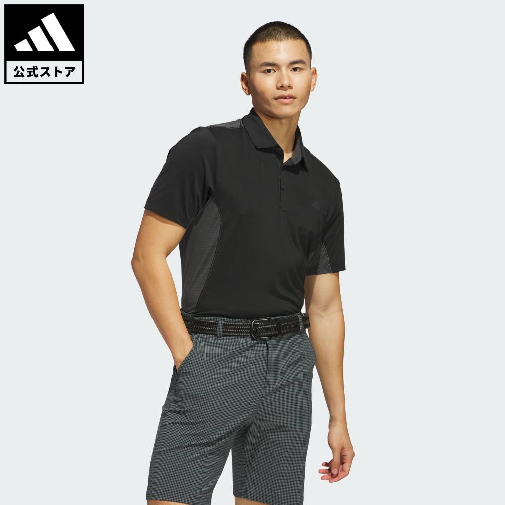 【ポイント20倍 1/9 0:00～1/16 1:59】 【公式】アディダス adidas 返品可 ゴルフ 【ゴルフ】アルティメット365 ハイブリッド ポロシャツ パフォーマンス メンズ ウェア・服 ポロシャツ 黒 ブラック JF4886 【PT】