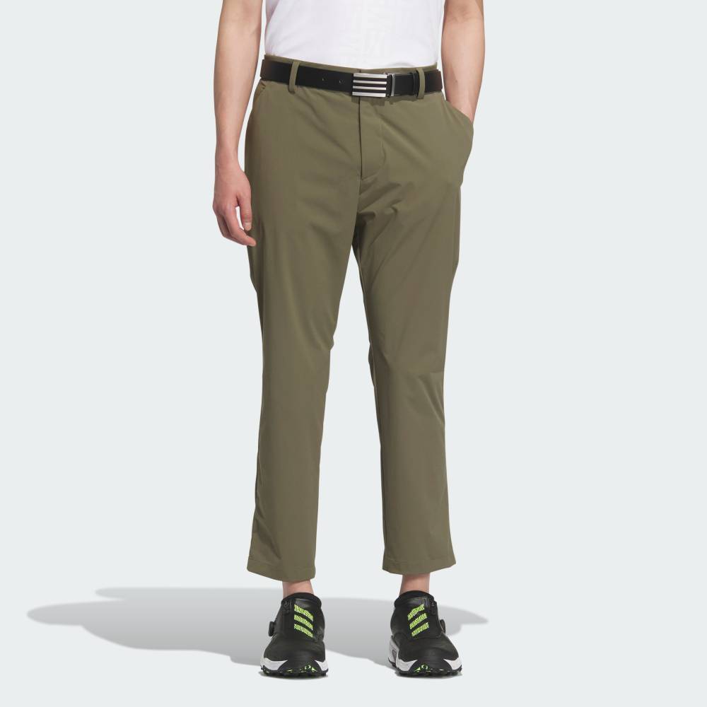 【40％OFFクーポン対象 04/04 20:00～04/10 23:59】 【公式】アディダス adidas 返品可 ゴルフ 【ゴルフ】EX-Stretch active スリーストライプス アンクルパンツ パフォーマンス メンズ ウェア・服 ボトムス 緑 グリーン JF6307 2