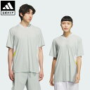 【公式】アディダス adidas 返品可 ゴルフ 【ゴルフ】AEROREADY 半袖Vネックシャツ パフォーマンス ユニセックス ウェア・服 Tシャツ グレー JG1372
