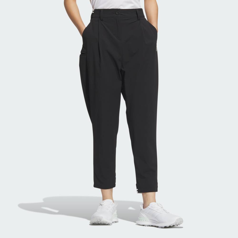 【公式】アディダス adidas 返品可 ゴルフ 【ゴルフ】ビヨンド ザ コース EX stretch active 撥水 サイドポケット ルーズフィット アンクルパンツ パフォーマンス レディース ウェア・服 ボトムス 黒 ブラック JG1389