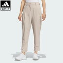 【公式】アディダス adidas 返品可 ゴルフ 【ゴルフ】ビヨンド ザ コース EX stretch active 撥水 サイドポケット ルーズフィット アンクルパンツ パフォーマンス レディース ウェア・服 ボトムス ブラウン JG1390