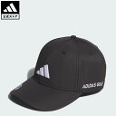 【公式】アディダス adidas 返品可 ゴルフ 【ゴルフ】サイドロゴ キャップ パフォーマンス ユニセックス アクセサリー 帽子 黒 ブラック JH3639
