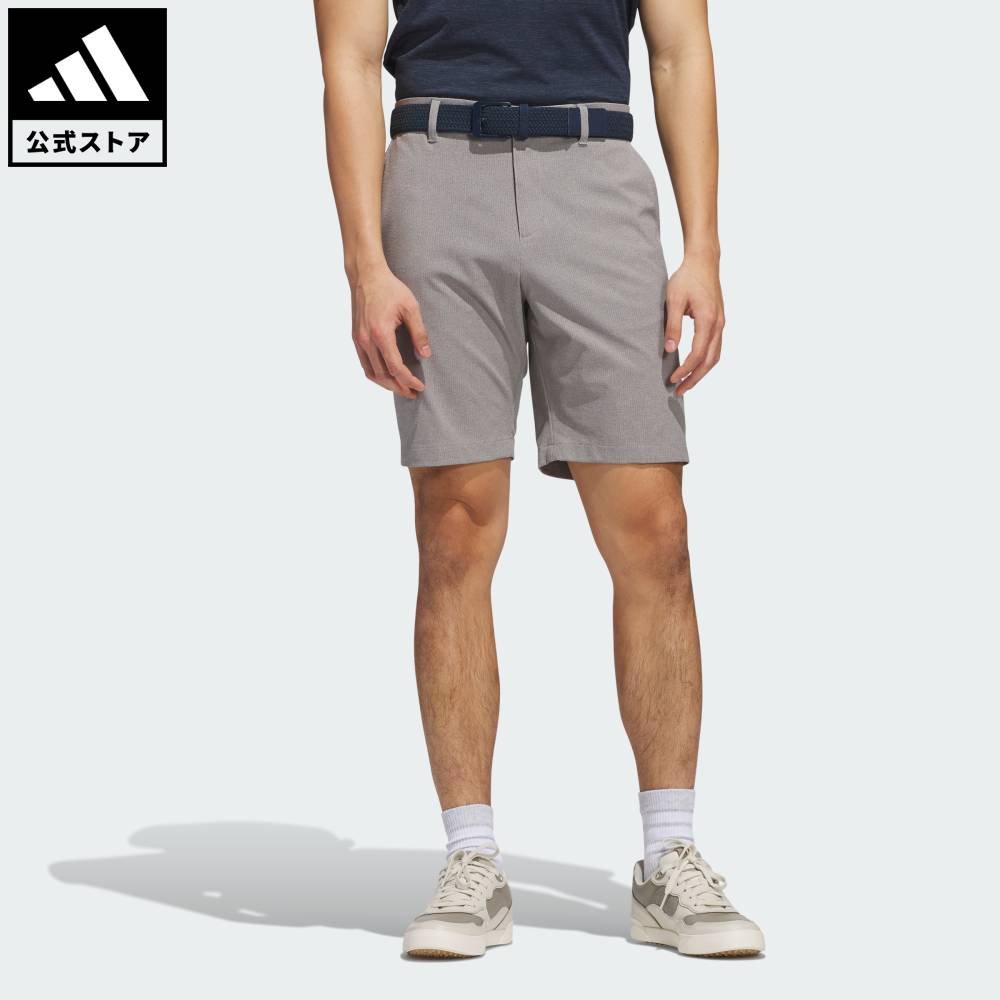 乐天商城 - 【20％OFFクーポン対象 05/09 20:00～05/20 23:59】 【公式】アディダス adidas 返品可 ゴルフ 【ゴルフ】アルティメット365 テクスチャード ゴルフショーツ パフォーマンス メンズ ウェア・服 ショートパンツ・短パン グレー JN9115