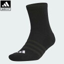 【公式】アディダス adidas 返品可 ゴルフ 【ゴルフ】ハーフクルー丈 ソリッド クッションソックス パフォーマンス レディース アクセサリー ソックス・靴...