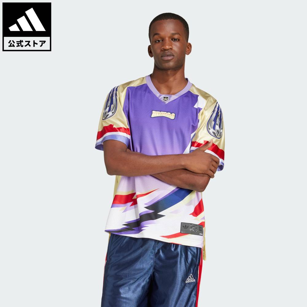 乐天商城 - 【40％OFFクーポン対象 05/09 20:00～05/20 23:59】 【公式】アディダス adidas 返品可 ライフスタイル Adilenium シーズン 3 チームジャージー オリジナルス メンズ ウェア・服 ユニフォーム イエロー JX1700