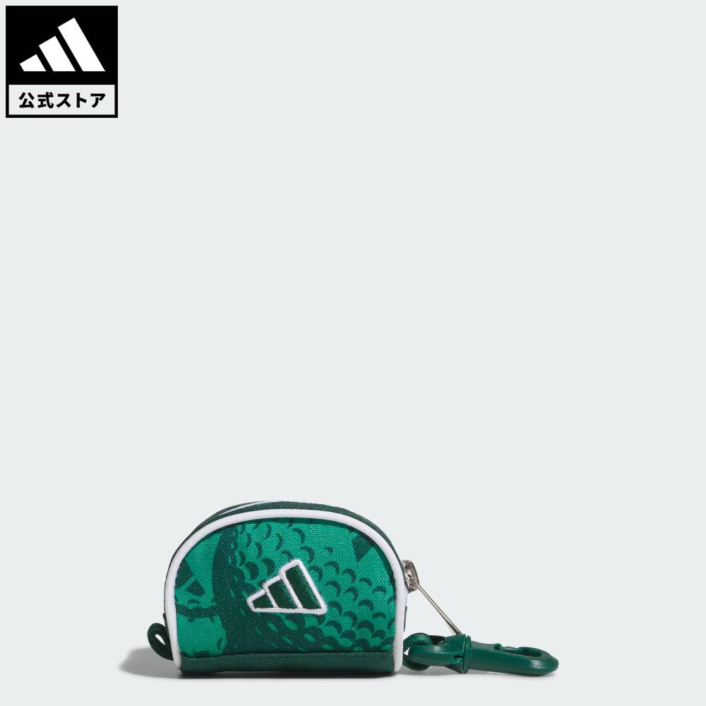 乐天商城 - 【公式】アディダス adidas 返品可 ゴルフ 【ゴルフ】ゴルフボールグラフィック ボールケース パフォーマンス ユニセックス アクセサリー バッグ・カバン 緑 グリーン JY0860