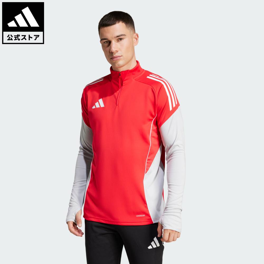 【公式】アディダス adidas 返品可 サッカー ティロ 25 コンペティション トレーニングトップ パフォーマンス メンズ ウェア・服 ジャージ 赤 レッド...