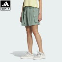 【公式】アディダス adidas 返品可 ライフスタイル LUXFLOW カジュアル カーゴハーフパンツ スポーツウェア レディース ウェア・服 ショートパンツ...