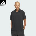【ポイント15倍 07/15 00:00~23:59】【公式】アディダス adidas 返品可 ライフスタイル プレミアム レギュラーフィット ピケ ポロシャツ スポーツウェア メンズ ウェア・服 ポロシャツ 黒 ブラック JM2102 【PT】