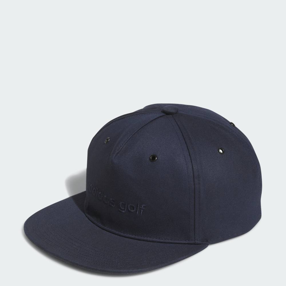 【40％OFFクーポン対象 07/15 0:00～07/26 1:59】 【公式】アディダス adidas 返品可 ゴルフ 【ゴルフ】ワックスキャンバス フラットビル キャップ パフォーマンス メンズ アクセサリー 帽子 青 ブルー JD7098