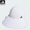 【公式】アディダス adidas 返品可 ゴルフ 【ゴルフ】ワイドブリムキャップ パフォーマンス レディース アクセサリー 帽子 白 ホワイト JG3547