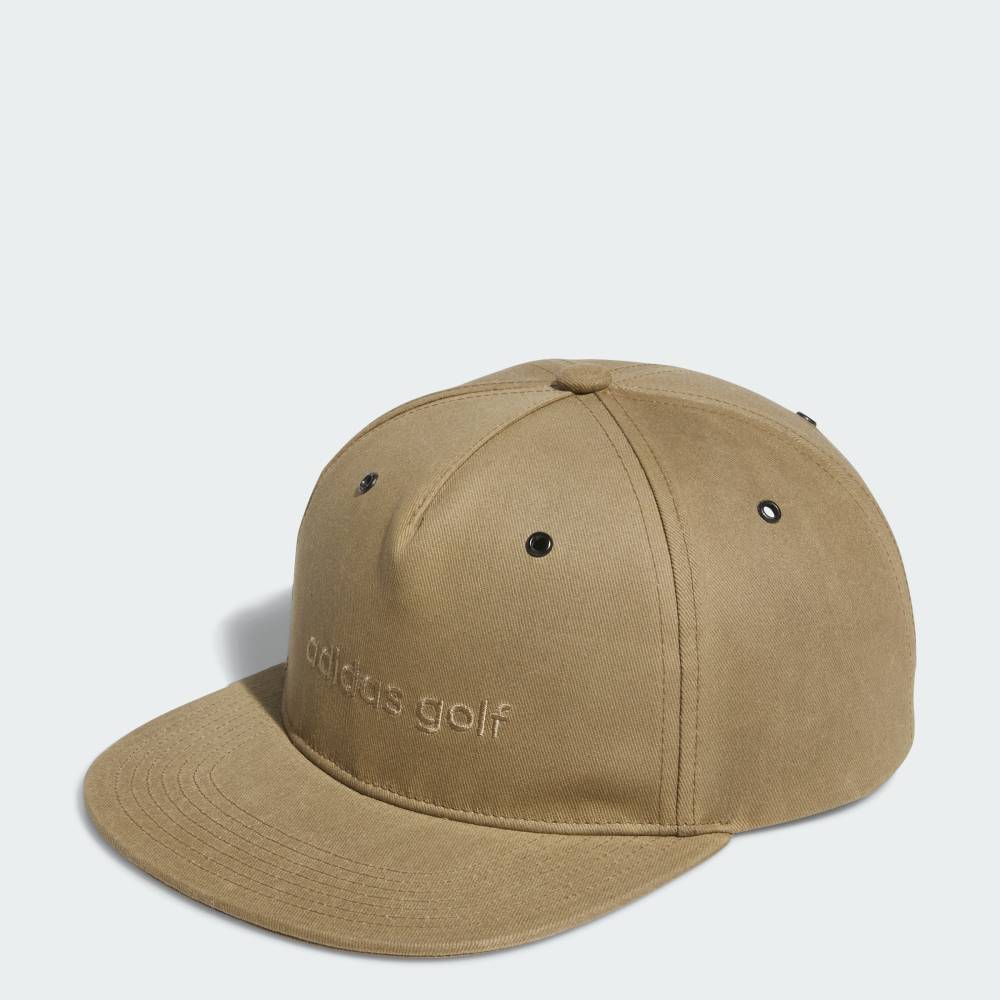 【40％OFFクーポン対象 07/15 0:00～07/26 1:59】 【公式】アディダス adidas 返品可 ゴルフ 【ゴルフ】ワックスキャンバス フラットビル キャップ パフォーマンス メンズ アクセサリー 帽子 ベージュ JJ3825
