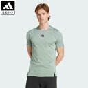 【公式】アディダス adidas 返品可 ジム・トレーニング Airchill 半袖Tシャツ パフォーマンス メンズ ウェア・服 Tシャツ 緑 グリーン JI8197 半袖