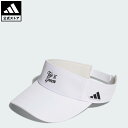 【ポイント10倍 09/09 00:00~09/11 01:59】 【公式】アディダス adidas 返品可 ゴルフ 【ゴルフ】カラー バイザー パフォーマンス ユニセックス アクセサリー 帽子 白 ホワイト JE2448 【PT】