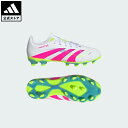 【公式】アディダス adidas 返品可 サッカー キッズ プレデター LEAGUE HG/AG / 土・人工芝用 / Predator League HG/AG Kids パフォーマンス キッズ/子供用 シューズ・靴 スパイク 白 ホワイト ID3794 サッカースパイク