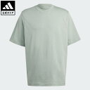 アディダス adidas 返品可 ライフスタイル ラウンジ 半袖Tシャツ スポーツウェア メンズ ウェア・服 Tシャツ 緑 グリーン IC4105 半袖