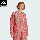 【ポイント20倍 10/14 20:00~10/20 23:59】 【公式】アディダス adidas 返品可 ライフスタイル adidas Originals × Liberty London キルトジャケット オリジナルス レディース ウェア・服 ジャケット 赤 レッド JW5198 【PT】