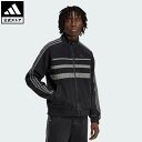 【公式】アディダス adidas 返品可 ライフスタイル adidas アディカラー ファースト ブラックデニム トラックトップ オリジナルス メンズ ウェア・服 デニム 黒 ブラック JW5883(4)