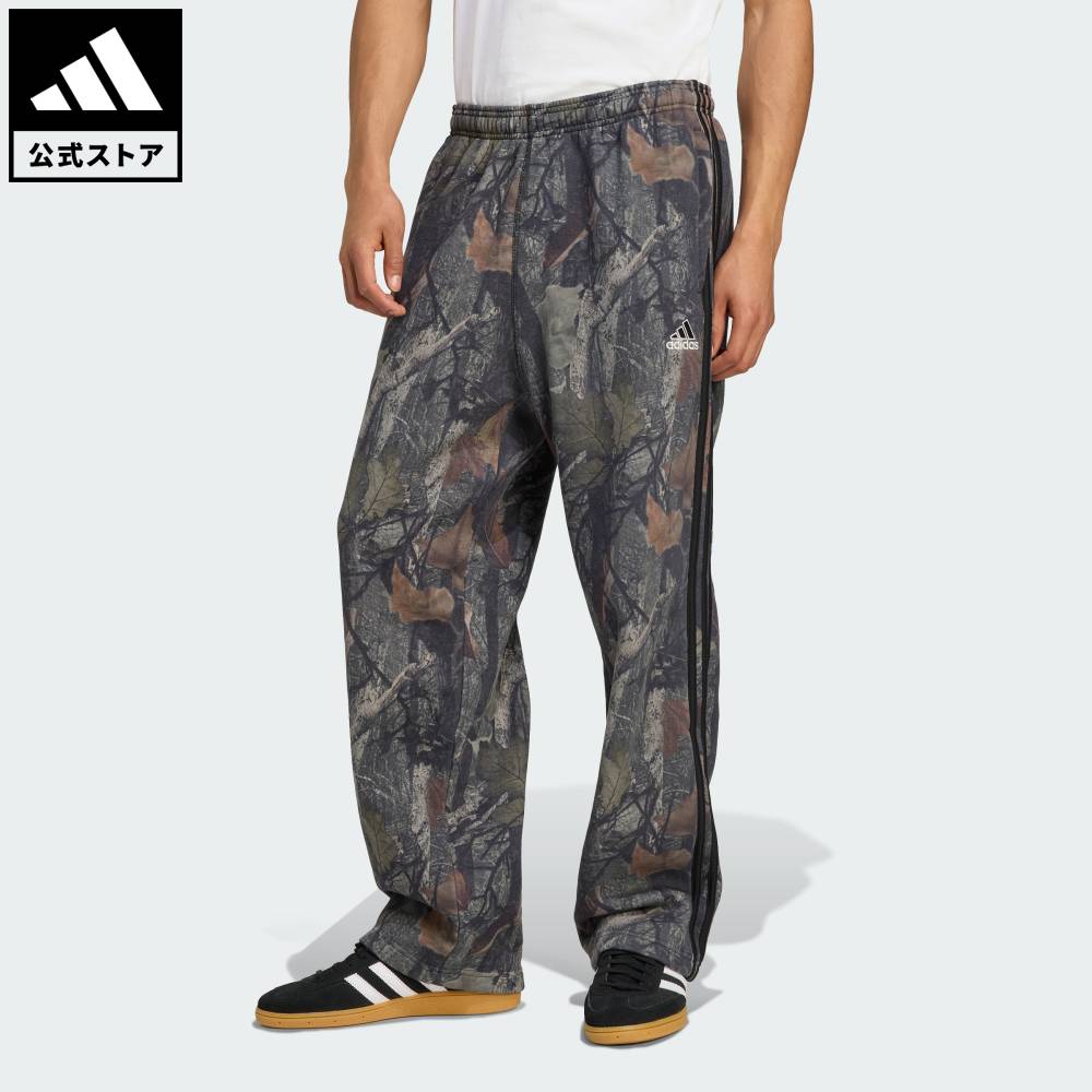 【公式】アディダス adidas 返品可 ライフスタイル カモ スウェットパンツ オリジナルス メンズ ウェア・服 ボトムス 黒 ブラック JY2773のサムネイル