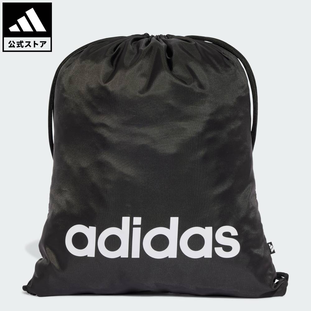 【ポイント20倍 1/18 0:00～1/22 23:59】 【公式】アディダス adidas 返品可 ライフスタイル リニア ジムサック パフォーマンス ユニセックス アクセサリー バッグ・カバン 黒 ブラック JE8342 【PT】