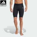 【公式】アディダス adidas 返品可 サッカー テックフィット ショートタイツ パフォーマンス メンズ ウェア・服 タイツ・レギンス 黒 ブラック JP14...