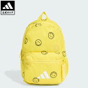 【ポイント15倍 8/15 00:00~8/15 23:59】 【公式】アディダス adidas 返品可 ライフスタイル スマイリーキッズ バックパック スポーツウェア キッズ/子供用 アクセサリー バッグ・カバン イエロー JX5643 【PT】