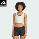 【公式】アディダス adidas 返品可 ランニング エルマノス コウモリランニングクロップトップ/H.Koumori Running Crop Top パフォーマンス レディース ウェア・服 Tシャツ ベージュ JY4080