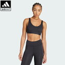 【公式】アディダス adidas 返品可 ジム・トレーニング アディダス オールミー エッセンシャル ミディアム サポート ブラ パフォーマンス レディース ウェア・服 スポーツブラ 黒 ブラック JL5491